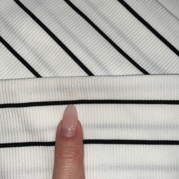 Zara Ribbed off the Shoulder Top - Picture 3 of 4